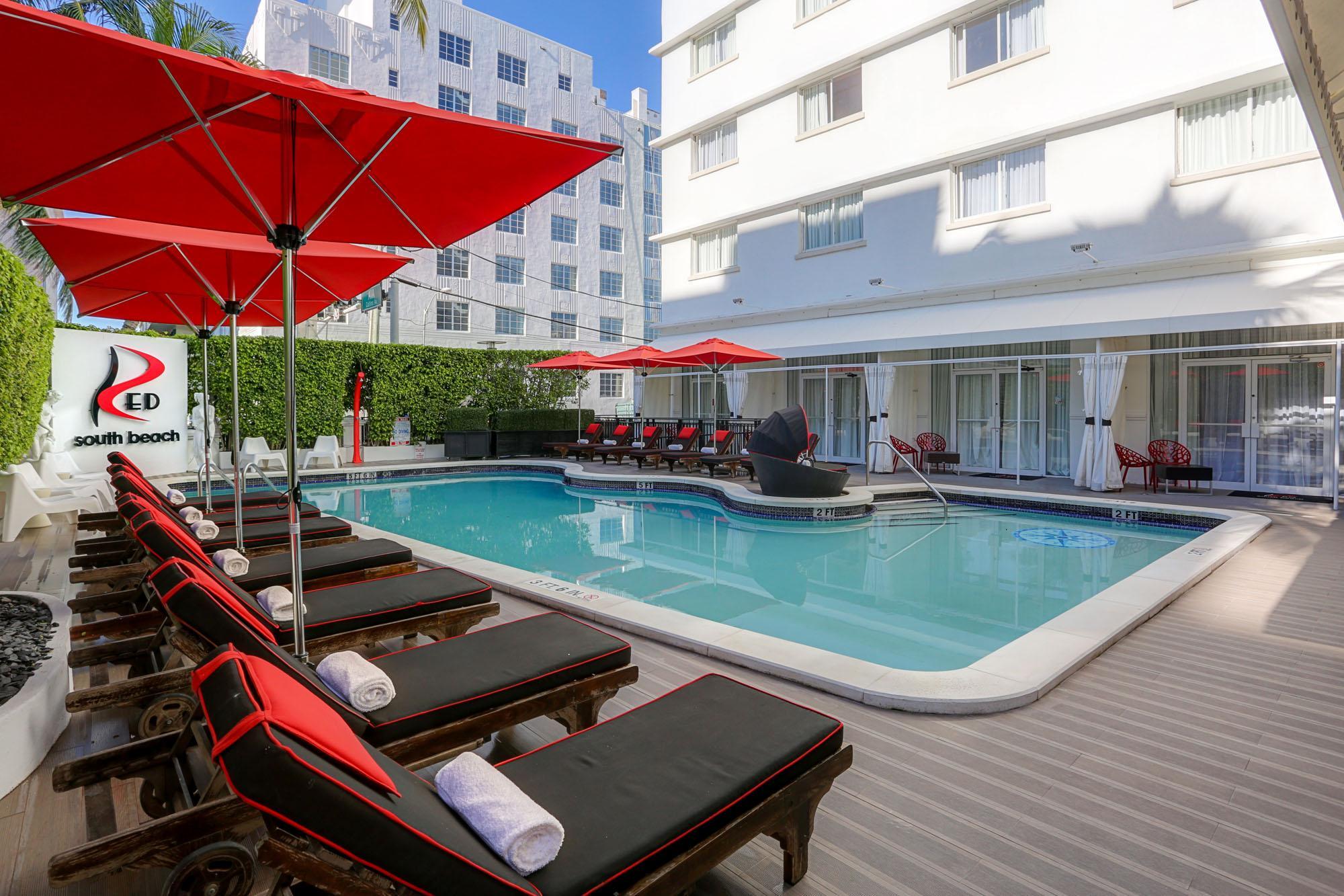 Red South Beach Hotel Маями Бийч Екстериор снимка
