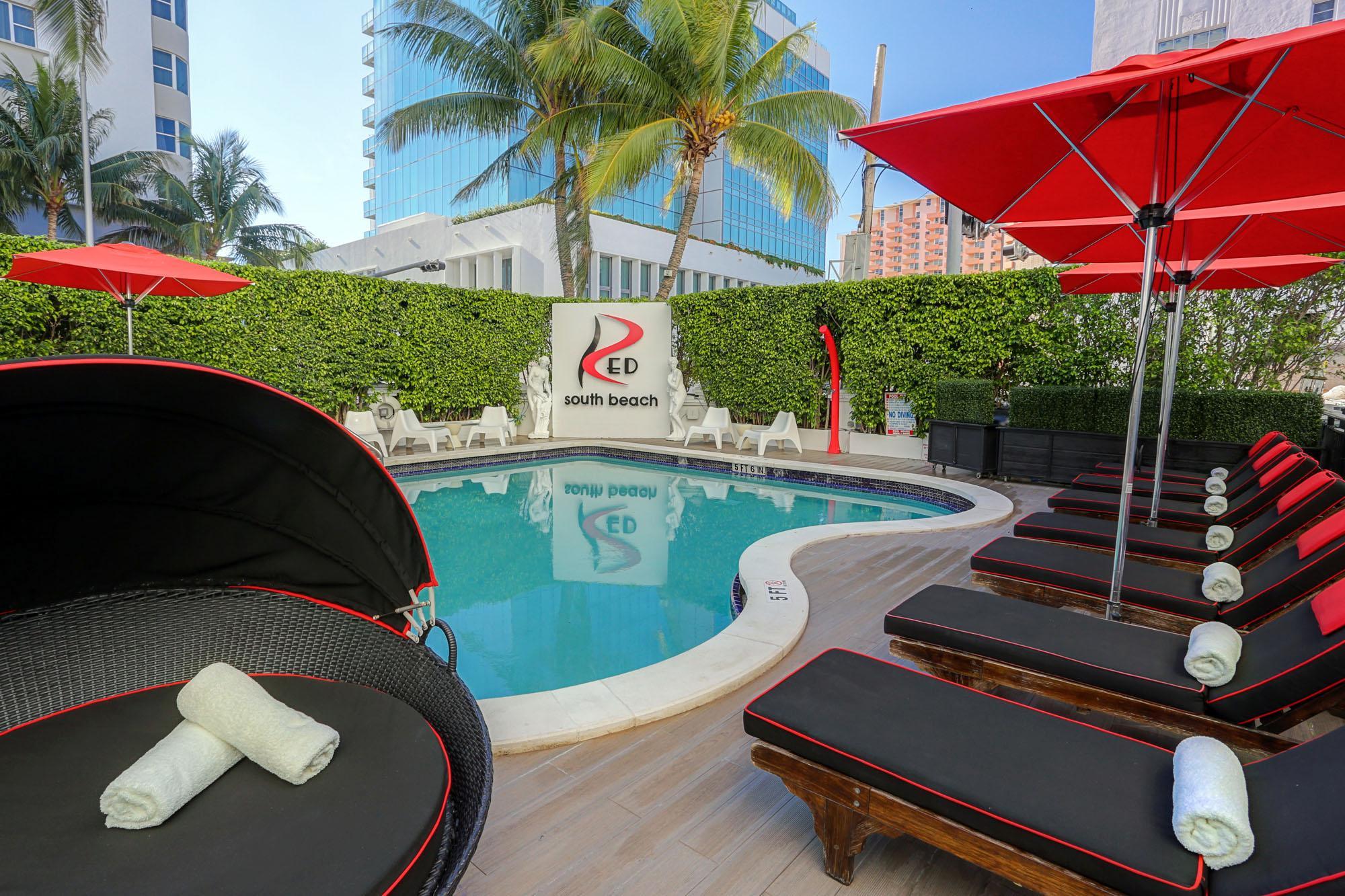 Red South Beach Hotel Маями Бийч Екстериор снимка