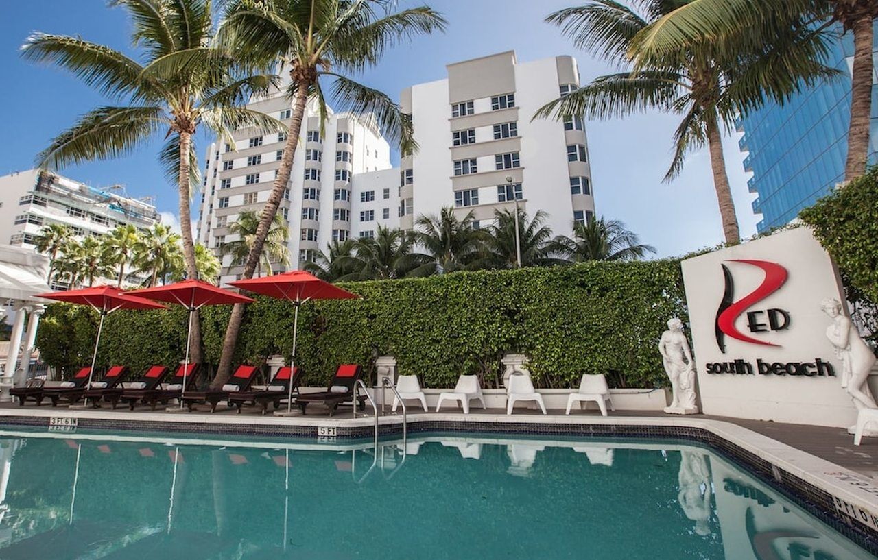 Red South Beach Hotel Маями Бийч Екстериор снимка